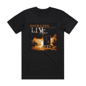 Socrates Drank the Conium Live In Concert 99 Album Cover T-Shirt Black
