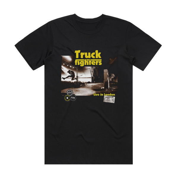 Truckfighters Live In London Album Cover T-Shirt Black