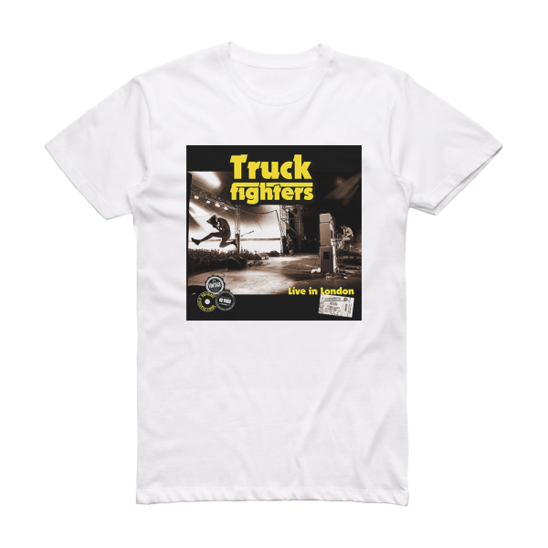 Truckfighters Live In London Album Cover T-Shirt White