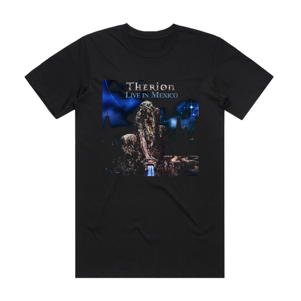 Therion Live In Mexico Album Cover T-Shirt Black