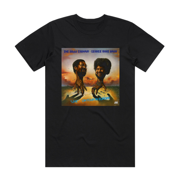 The Billy Cobham-George Duke Band Live On Tour In Europe Album Cover T-Shirt Black