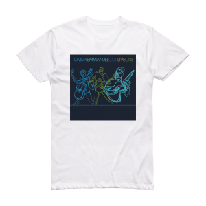 Tommy Emmanuel Live One Album Cover T-Shirt White