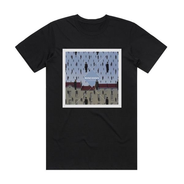 Racoon Liverpool Rain Album Cover T-Shirt Black