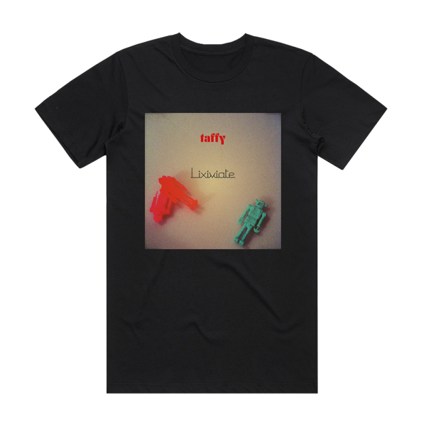 Taffy Lixiviate Album Cover T-Shirt Black