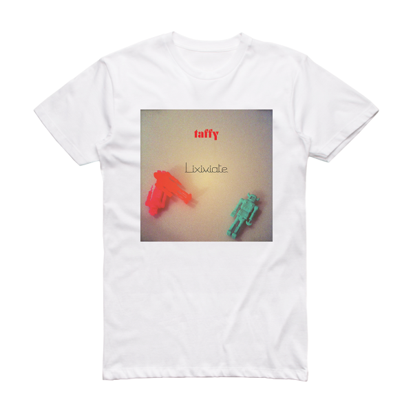 Taffy Lixiviate Album Cover T-Shirt White