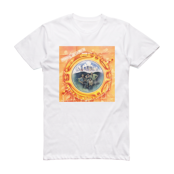 Wishbone Ash Locked In Album Cover T-Shirt White