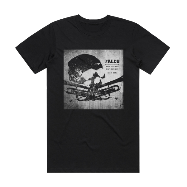 Talco Lodore Della Morte Album Cover T-Shirt Black