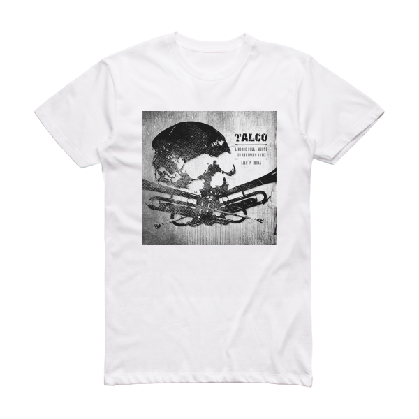 Talco Lodore Della Morte Album Cover T-Shirt White