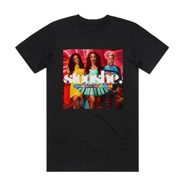 Stooshe London With The Lights On Album Cover T-Shirt Black