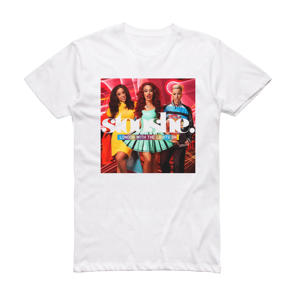Stooshe London With The Lights On Album Cover T-Shirt White