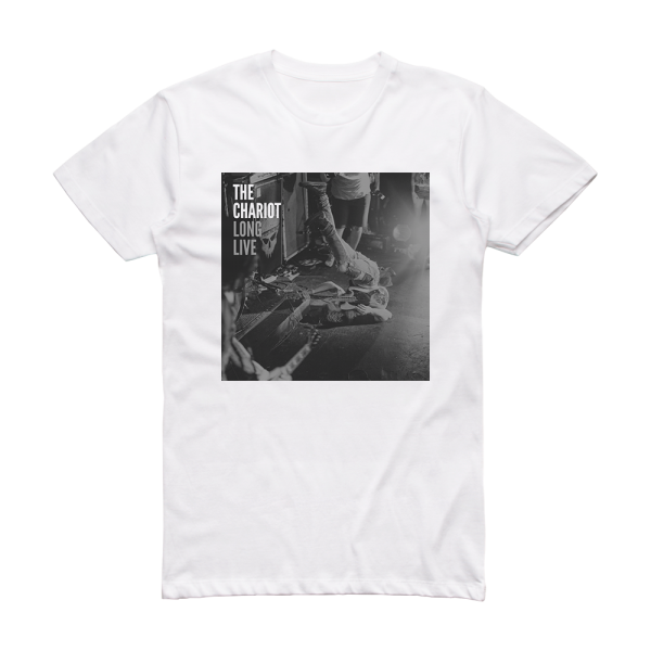 The Chariot Long Live Album Cover T-Shirt White