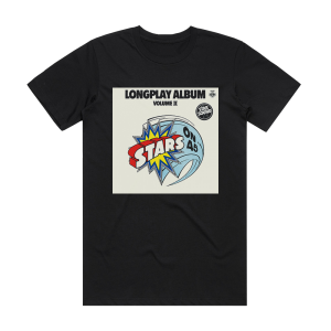 Stars on 45 Longplay Album Volume Ii Album Cover T-Shirt Black