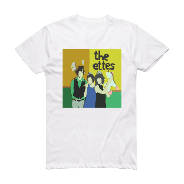The Ettes Look At Life Again Soon Album Cover T-Shirt White