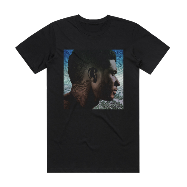 Usher Looking 4 Myself Album Cover T-Shirt Black