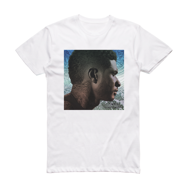 Usher Looking 4 Myself Album Cover T-Shirt White