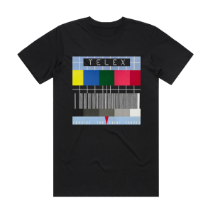 Telex Looking For Saint Tropez Album Cover T-Shirt Black