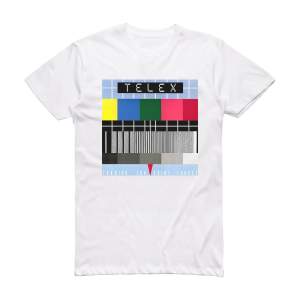 Telex Looking For Saint Tropez Album Cover T-Shirt White