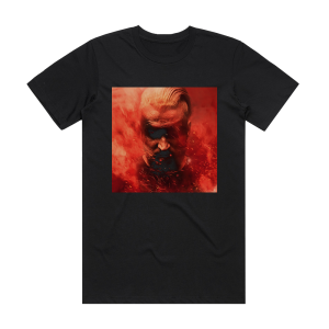 Red Losing Control Album Cover T-Shirt Black