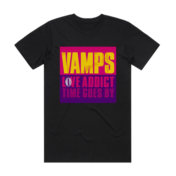 VAMPS Love Addict Album Cover T-Shirt Black