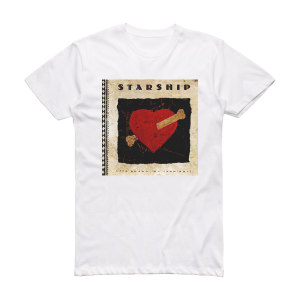 Starship Love Among The Cannibals Album Cover T-Shirt White
