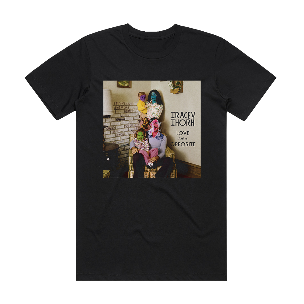 Tracey Thorn Love And Its Opposite 2 Album Cover T Shirt Black – Album