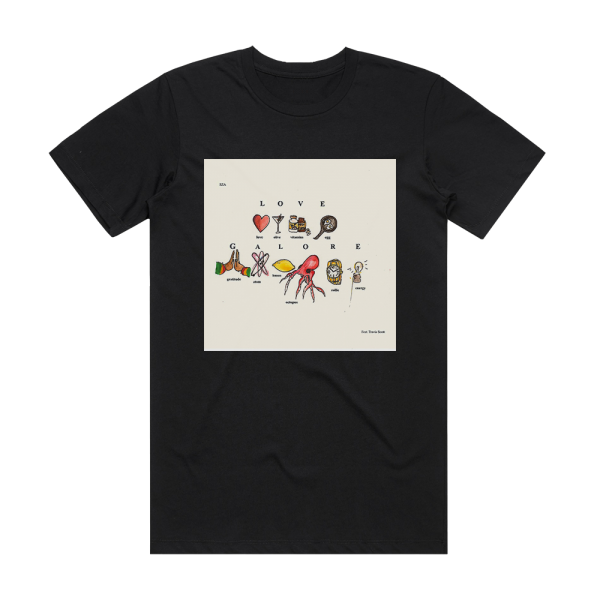 SZA Love Galore Album Cover T-Shirt Black