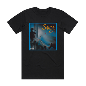 Savage Love Is Death Album Cover T-Shirt Black
