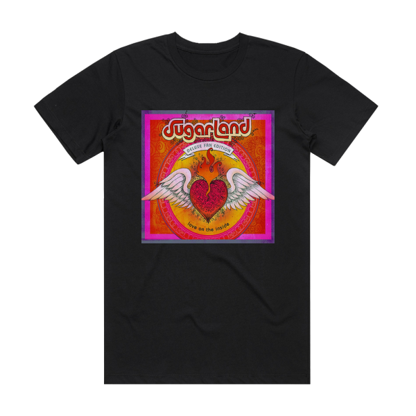 Sugarland Love On The Inside Album Cover T-Shirt Black