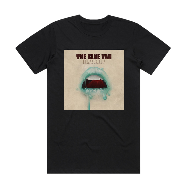 The Blue Van Love Shot Album Cover T-Shirt Black