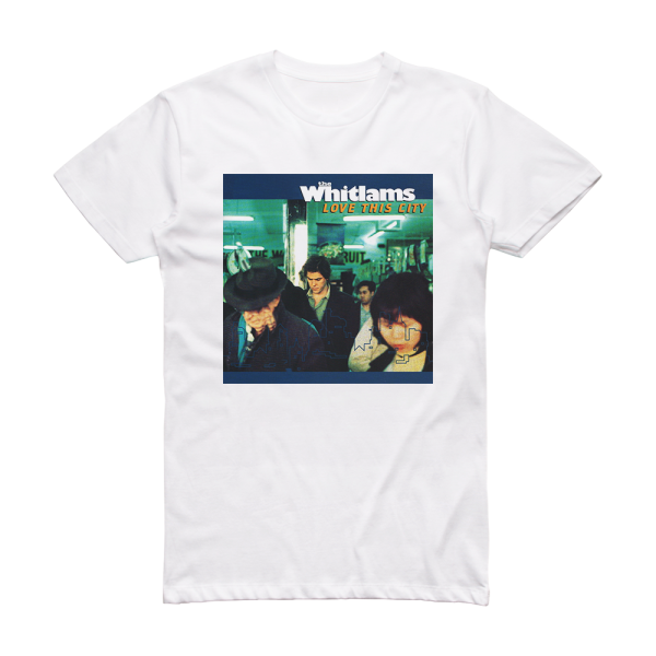 The Whitlams Love This City Album Cover T-Shirt White