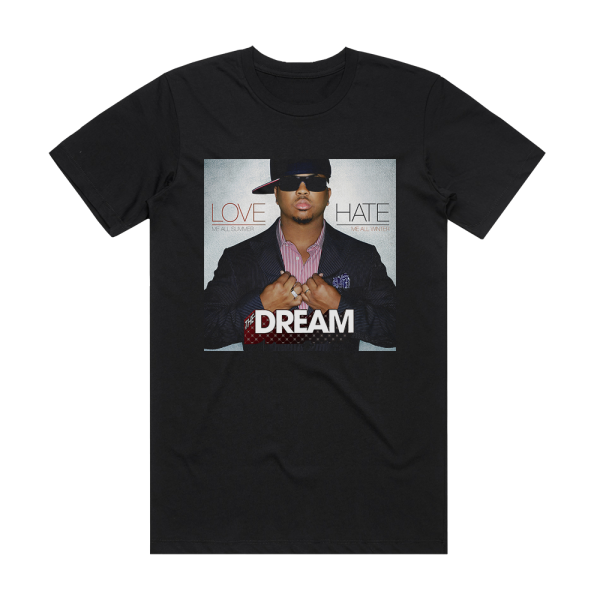 The-Dream Lovehate Album Cover T-Shirt Black