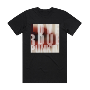 Punk TV Loverdub Album Cover T-Shirt Black