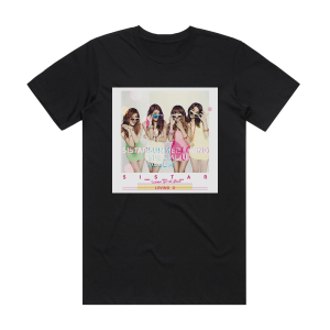 Sistar Loving U Album Cover T-Shirt Black