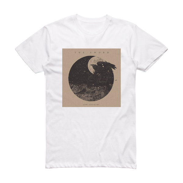 The Sword Low Country Album Cover T-Shirt White