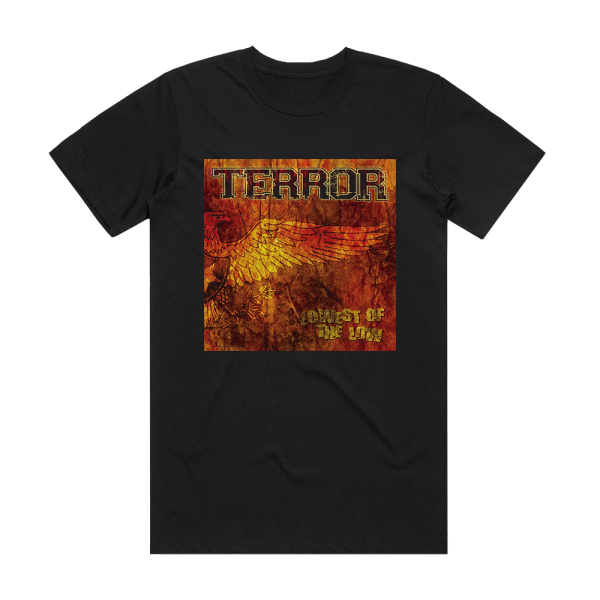 Terror Lowest Of The Low Album Cover T-Shirt Black