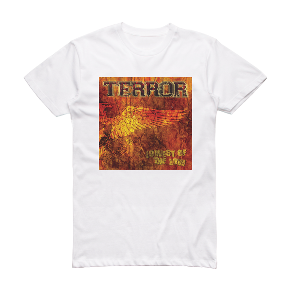 Terror Lowest Of The Low Album Cover T-Shirt White