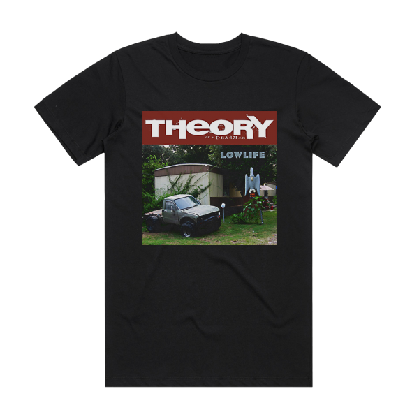 Theory of a Deadman Lowlife Album Cover T-Shirt Black