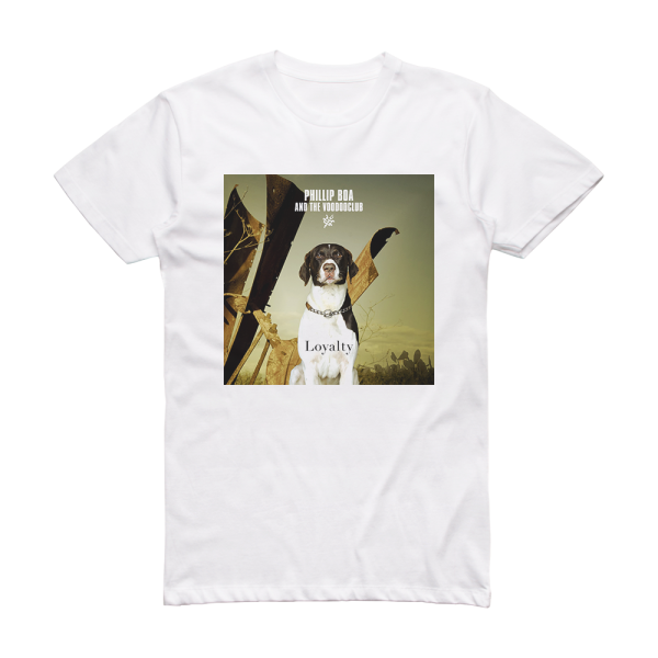 Phillip Boa and The Voodooclub Loyalty 2 Album Cover T-Shirt White
