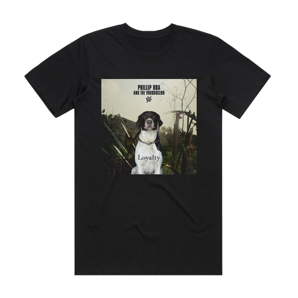 Phillip Boa and The Voodooclub Loyalty 3 Album Cover T-Shirt Black