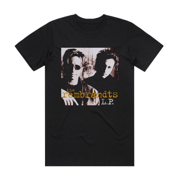 The Rembrandts Lp Album Cover T-Shirt Black