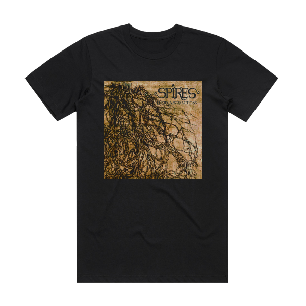 Spires Lucid Abstractions Album Cover T-Shirt Black