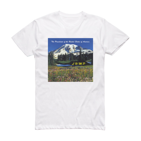 The Presidents of the United States of America Lump Album Cover T-Shirt White