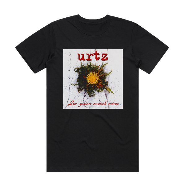 Urtz Lur Gazian Ametsak Ereinez Album Cover T-Shirt Black