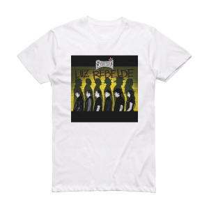 Skalariak Luz Rebelde Album Cover T-Shirt White