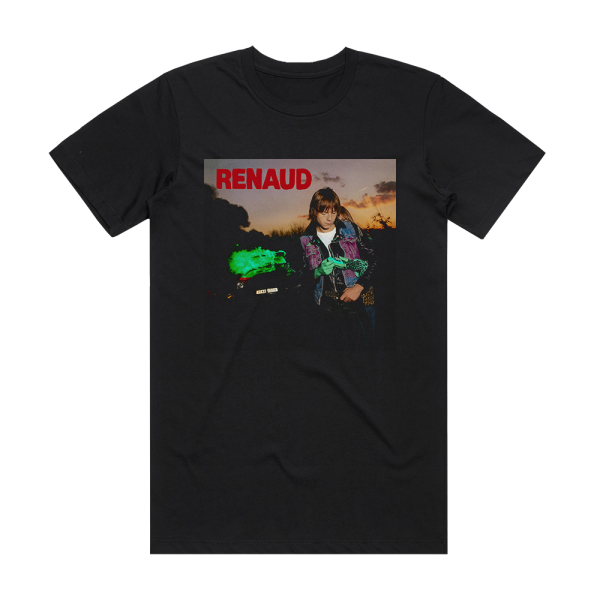 Renaud Ma Gonzesse Album Cover T-Shirt Black