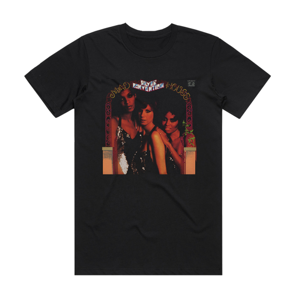 Silver Convention Madhouse Album Cover T-Shirt Black