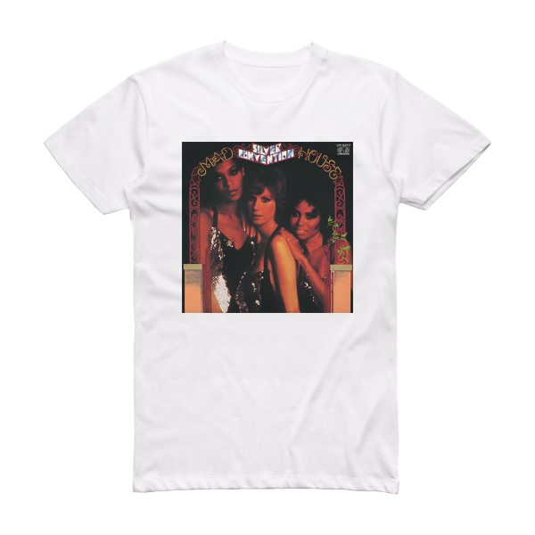 Silver Convention Madhouse Album Cover T-Shirt White