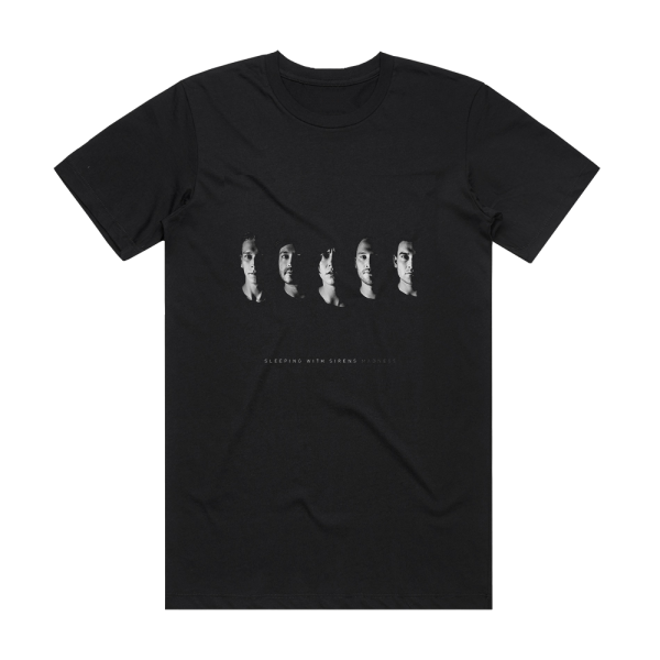 Sleeping With Sirens Madness Album Cover T-Shirt Black