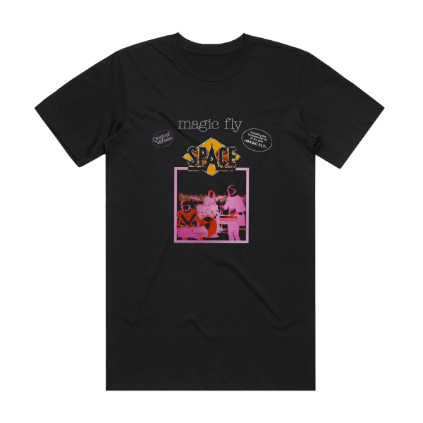 Space Magic Fly Album Cover T-Shirt Black