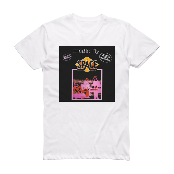 Space Magic Fly Album Cover T-Shirt White